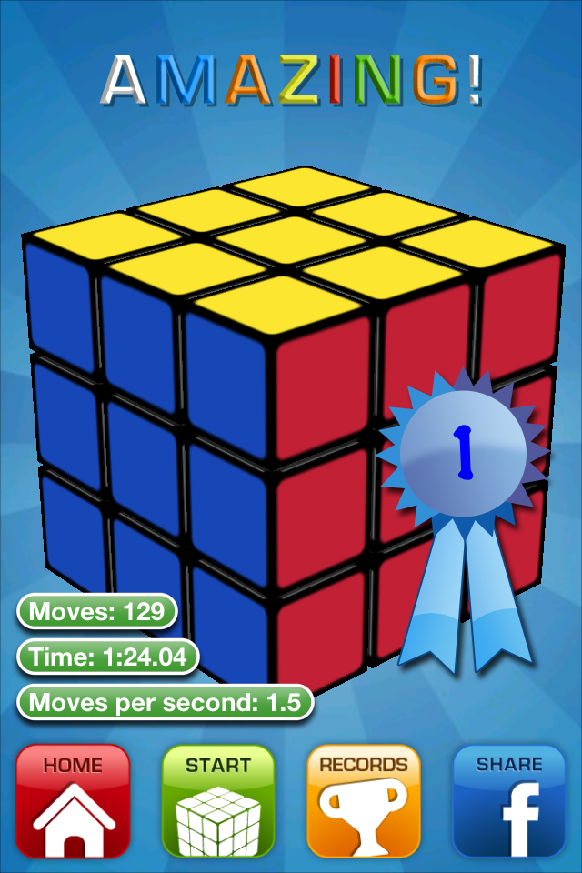 Screenshot Rubik's® Cube Lite Screenshot Rubik's® Cube Lite